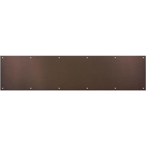 National 34-in x 8-in Aged Bronze Entry Door Kick Plate at Lowes.com