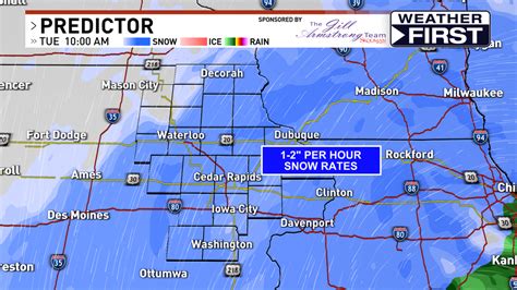 WEATHER WARN DAY: Periods of very heavy snow possible in eastern Iowa ...