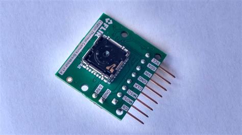 FLIR Lepton thermal camera module with breakout board. | Download ...