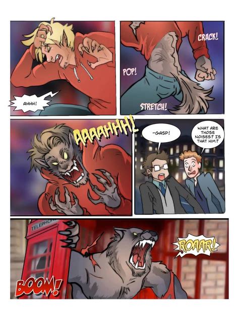 Female Werewolf Transformation Comic