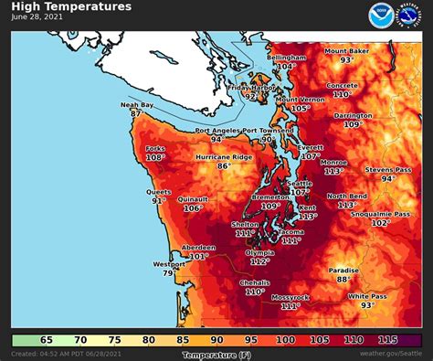 Seattle Sets All-Time Temperature Record of 104 Degrees | The Daily Chronicle