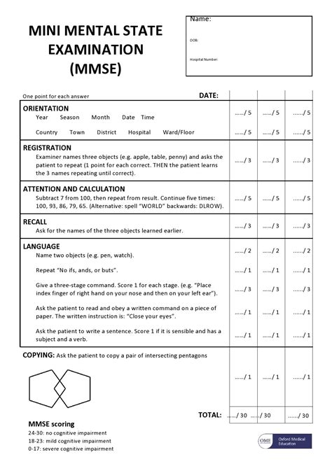 47 Free Mental Status Exam Templates (MSE Examples) ᐅ TemplateLab