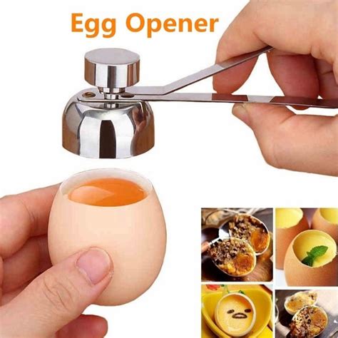 2019 NEW Stainless Steel Egg Topper Opener Egg Shell Cutter | Wish