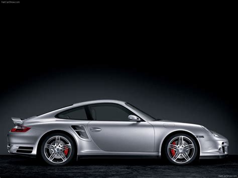 2007 Silver Porsche 911 Turbo wallpapers