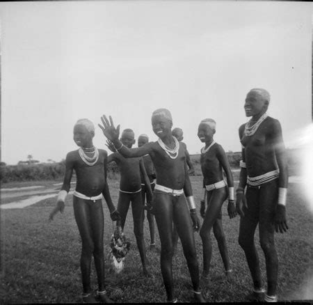 Nuer girls at dance (1998.436.14) from the Southern Sudan Project