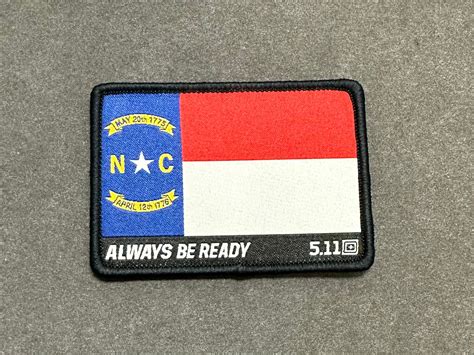 Patch, North Carolina State Flag – Maverick Tactical LLC