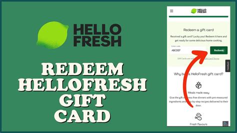 How To Redeem HelloFresh Gift Card Online 2023? Use Hellofresh Gift ...