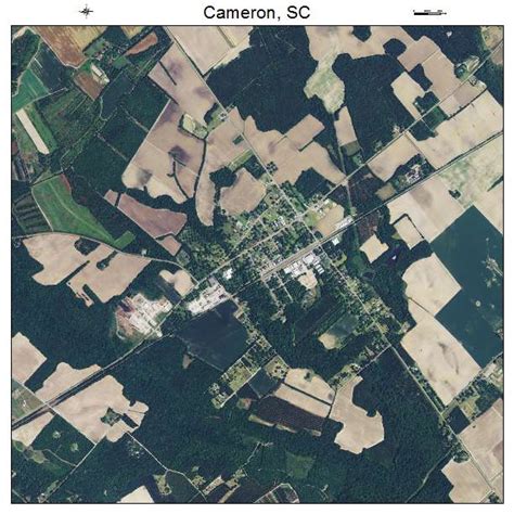 Aerial Photography Map of Cameron, SC South Carolina