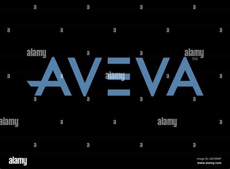 Aveva, Logo, Black background Stock Photo - Alamy