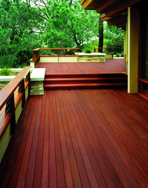 All About Exterior Stain | Exterior stain, Redwood decking, Porch design