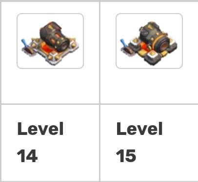 Cannon and Archer Tower level 14 to 15 is a downgrade. Change My Mind ...