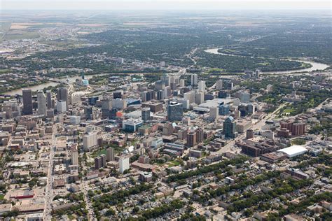 Aerial Photo | Downtown Winnipeg