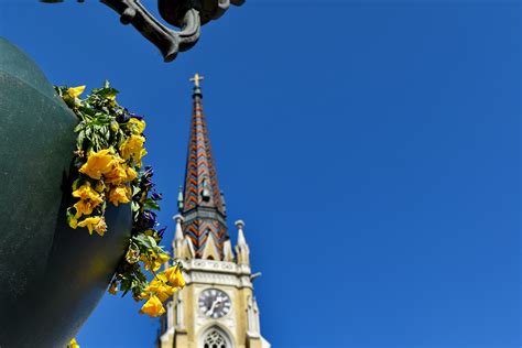 Free picture: church tower, city, clock, architecture, church, tower, building, outdoors