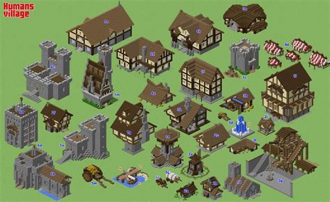 Human Village (WIP) by spasquini on DeviantArt | Minecraft crafts, Minecraft kingdom, Minecraft ...