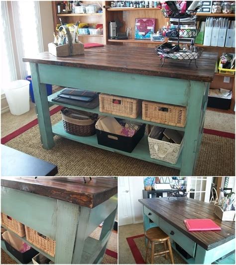 10 Cool DIY Craft Table Ideas for Your Craft Room