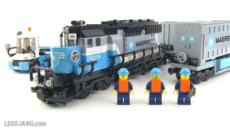 LEGO Maersk Train 10219 review!