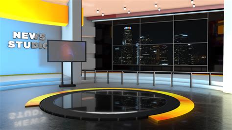 3D News Room 4k Images Free Download - MTC TUTORIALS