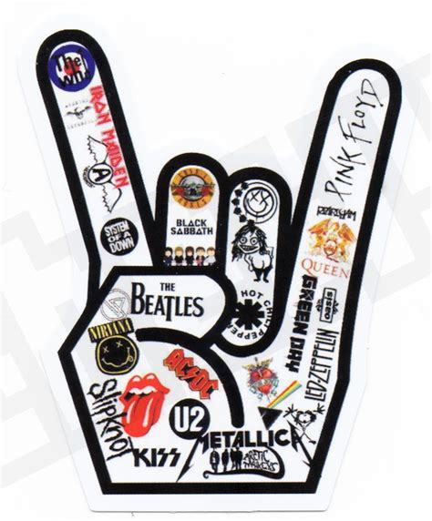 guitar case stickers - Google Search | Rock bands, Rock band posters, Mystery band