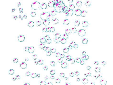 Clear Animated Bubbles