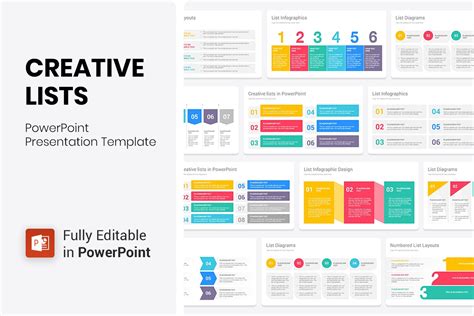 Lists PowerPoint Presentation Template | Nulivo Market