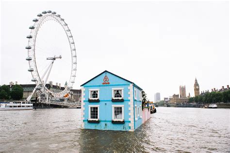 Airbnb London Rents Floating House on River Thames | Time