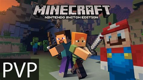 Minecraft Nintendo Switch PVP: Battle & Tumble Survival Mini Games ...