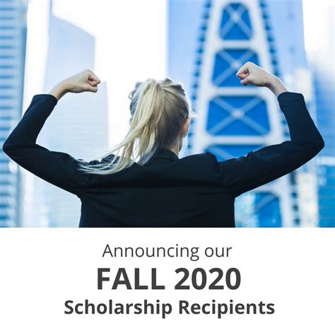 Announcing our Fall 2020 Scholarship Recipients | Scholarships, Cpa review, Chicago university