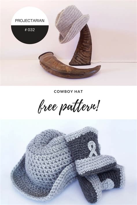 COWBOY HAT | FREE CROCHET PATTERN