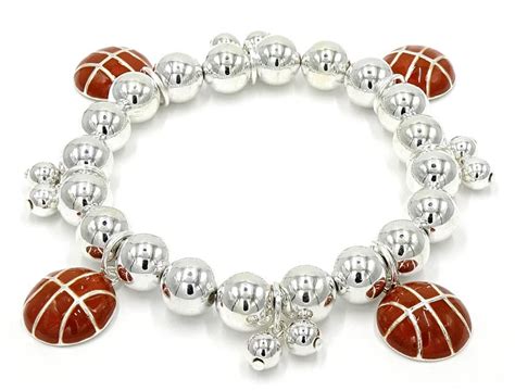 Basketball Charm Bracelet