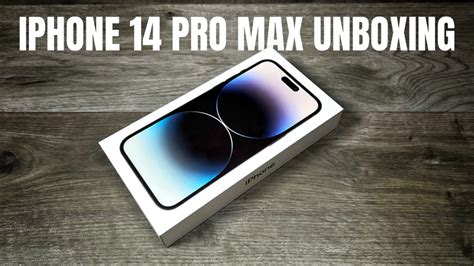 iPhone 14 Pro Max Space Black Unboxing & Setup – Air Photography