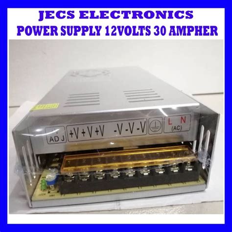 Power supply 12 volts 30 ampere | Lazada PH