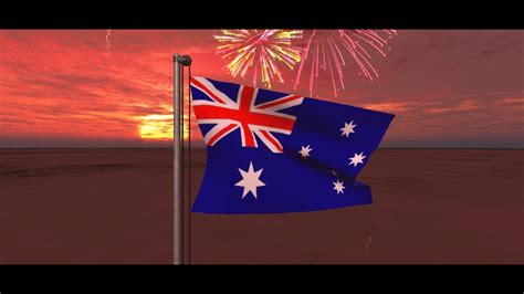 3D Australia Flag 🇦🇺 - YouTube