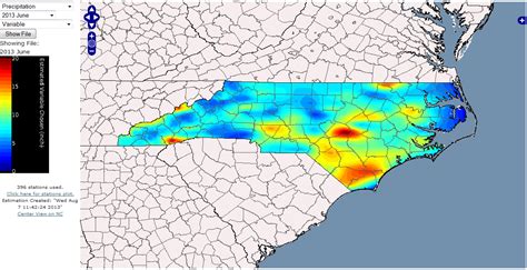 Summer Projects: High-Resolution Temperature and Precipitation Estimates for North Carolina ...