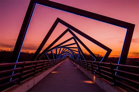 High Trestle Trail Bridge Photograph by Brian Abeling - Fine Art America