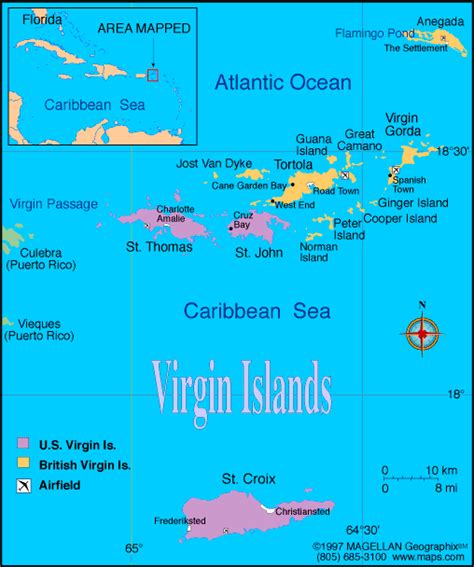 U.S. Virgin Islands Atlas: Maps and Online Resources