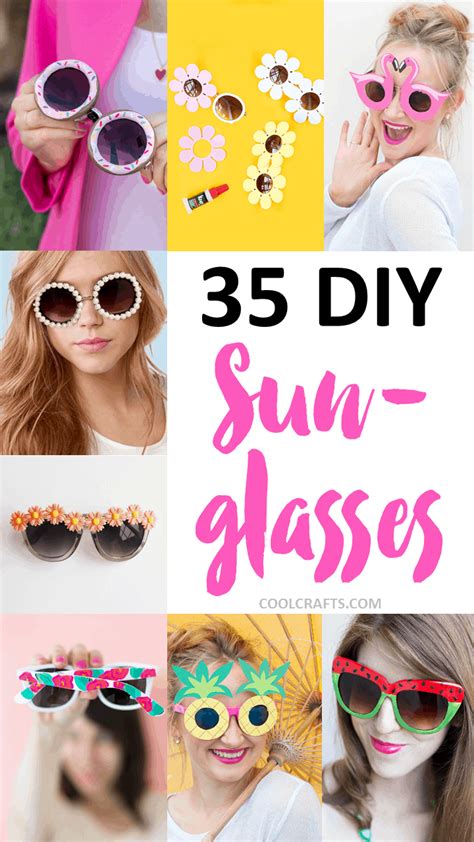 35 DIY Sunglasses You'll Actually Want to Rock This Summer • Cool Crafts