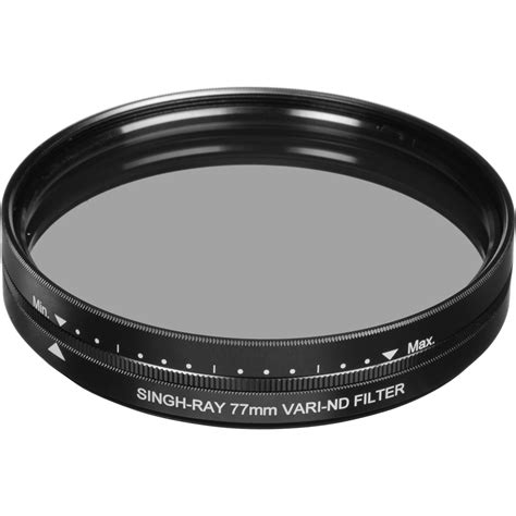 Singh-Ray 77mm Vari-ND Variable Neutral Density Filter R-86 B&H