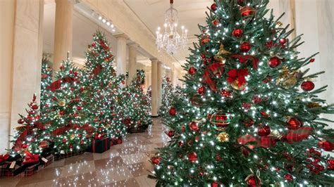 Melania Trump 2021 White House Christmas Pictures