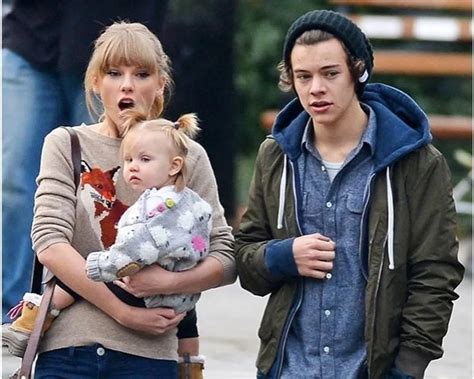 Taylor Swift Strolls With 'One Direction' Hunk Harry Styles... And a Baby?