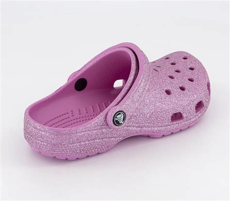 Crocs Classic Glitter II Clogs Taffy Pink - Flat Shoes for Women