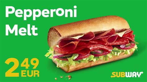 Subway | Pepperoni Melt - YouTube