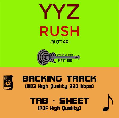 YYZ (Rush) - GUITAR TAB & Backing TrackMATT TEN