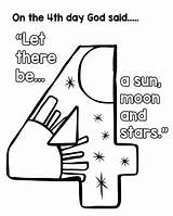 6th Day Of Creation Coloring Page  Free Printable Pages For Kids sketch template