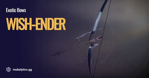 Wish-Ender - Stats, Exotic Perk, Catalyst & More - Mobalytics