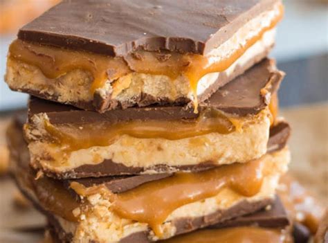 Homemade Snickers Bars | Just A Pinch Recipes