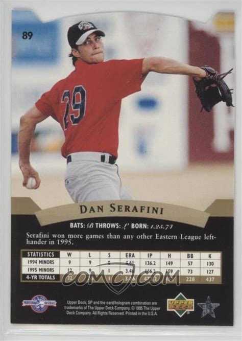 1995 SP Top Prospects - [Base] #89 - Dan Serafini