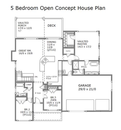 Free Open Floor Plan House Designs | Floor Roma