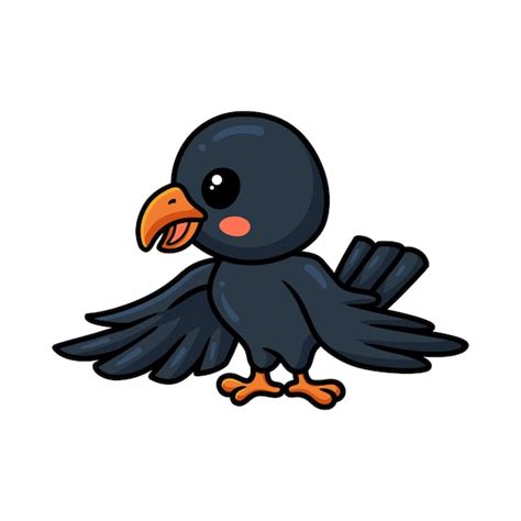 Top 165+ Cartoon cute crow - Tariquerahman.net