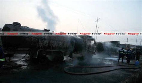 7 oil tankers catch fire after blast in Nagpur, no casualty