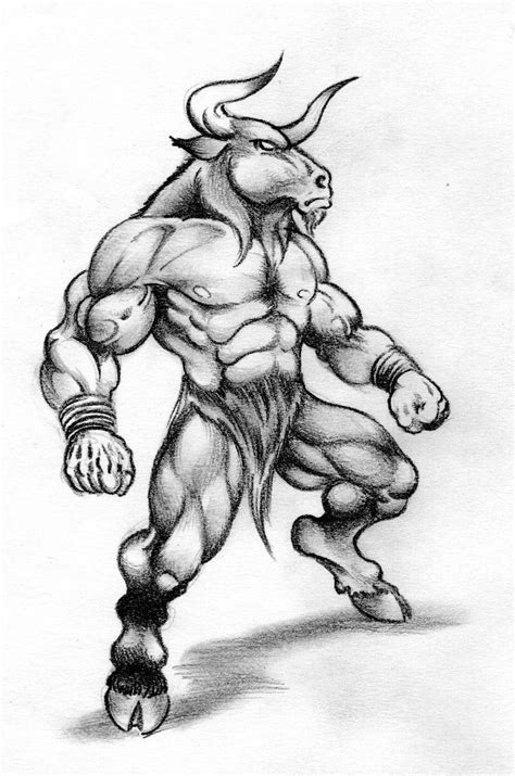 The Minotaur by danbrenus on DeviantArt